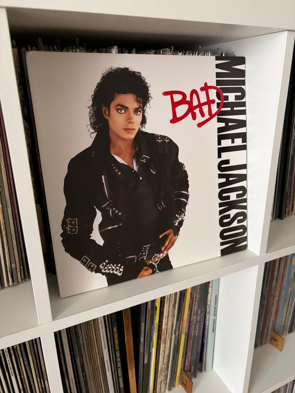 Michael Jackson - BAD vinyl, Cd's en Dvd's, Vinyl | Pop, Verzenden, Zo goed als nieuw, LP