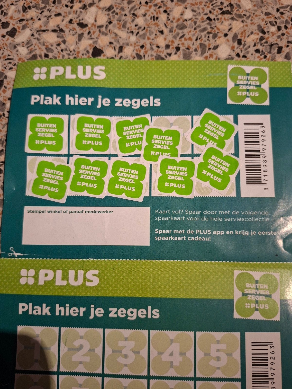 Spaarkaart Plus, Plus, Ophalen of Verzenden