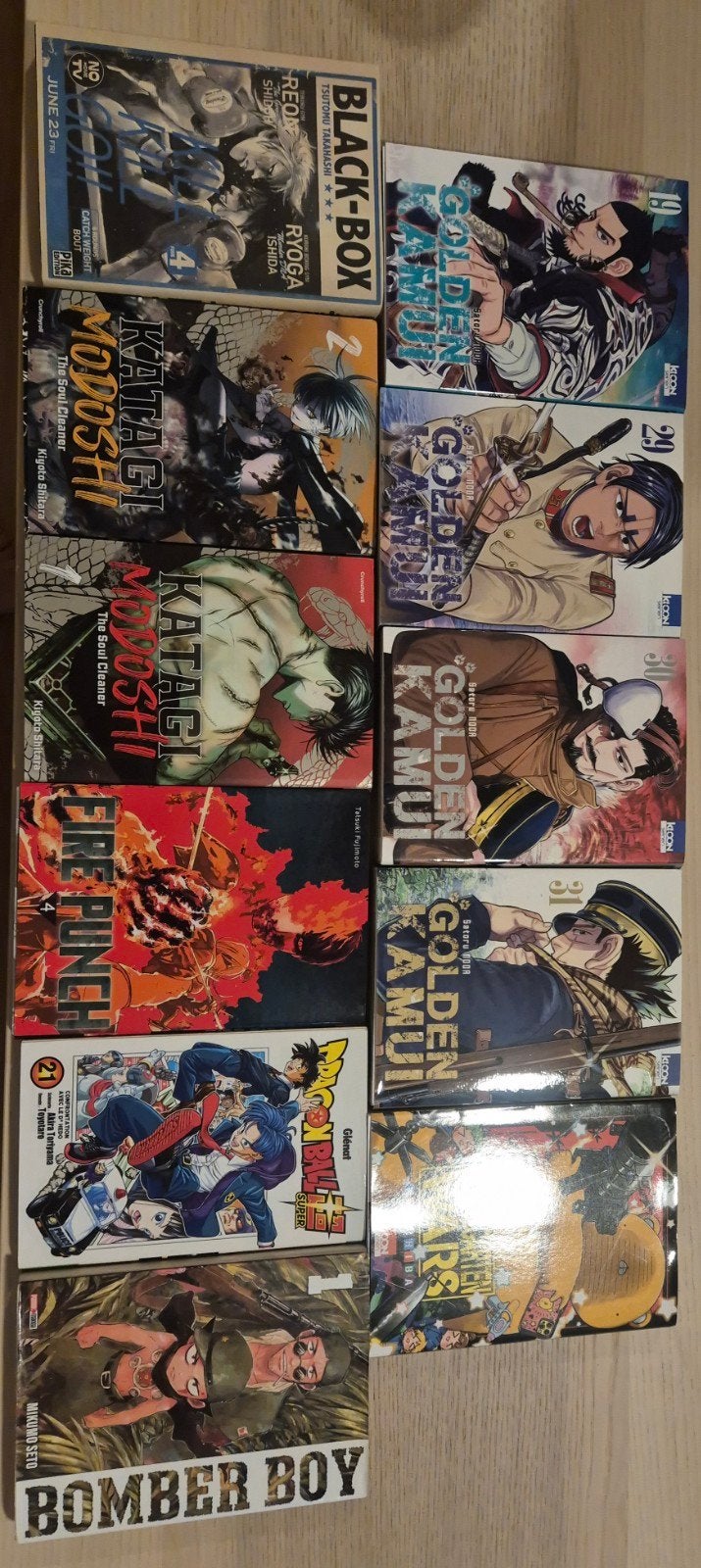 11 manga in het Frans – Gebruikt, zeer goede staat – €55, Meerdere stripboeken, Ophalen of Verzenden, Zo goed als nieuw