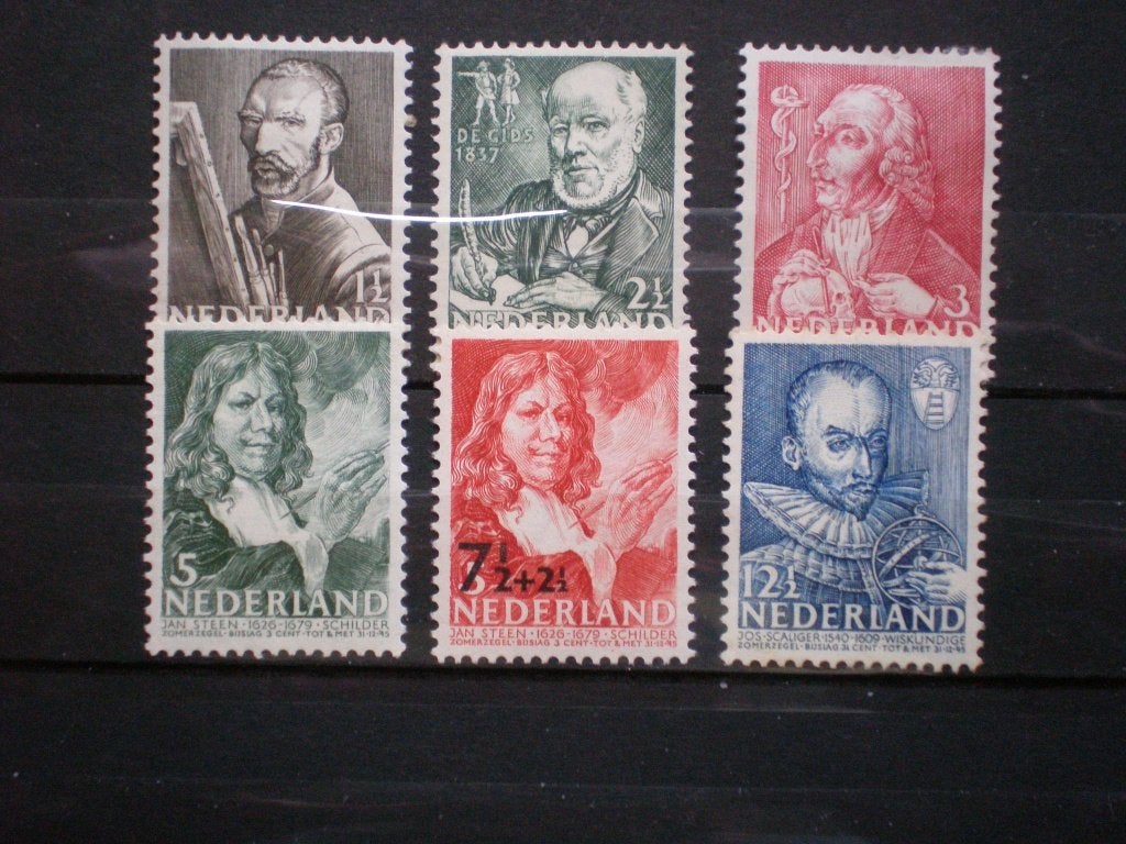 Nederland NVPH 350-355 ongebruikt ( U 473 )..€ 3,95, Postzegels en Munten, Postzegels | Nederland, Verzenden