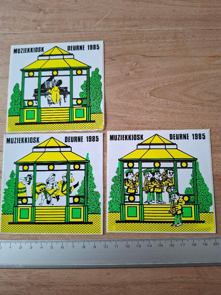 Stickers Deurne, Ophalen of Verzenden, Zo goed als nieuw, Overige typen