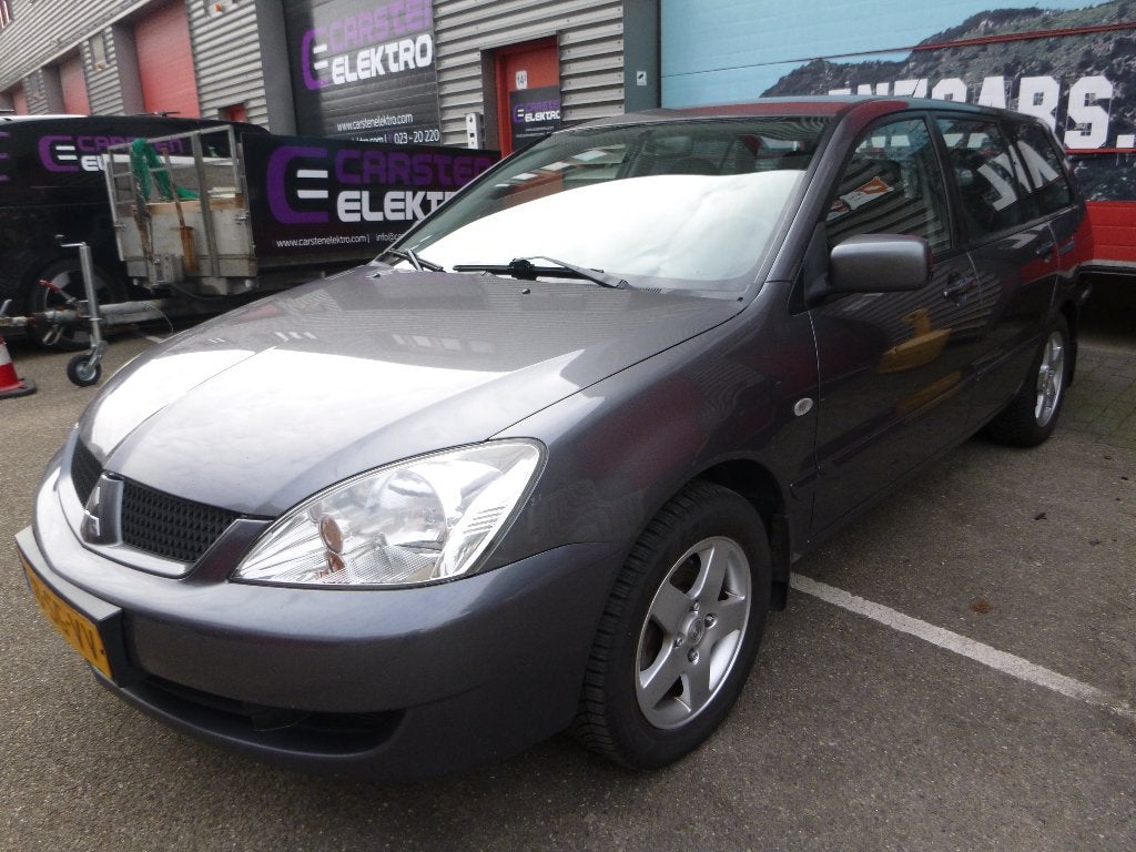 Mitsubishi Lancer 1.6 C Wagon,AIRCO,alles elektr.trekh.apk27, Auto's, Voorwielaandrijving, Stof, 4 cilinders, 400 kg