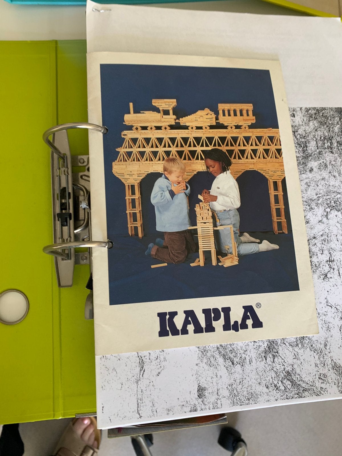 Lego, Knex en Kapla gebruiksaanwijzing, Ophalen, Gebruikt