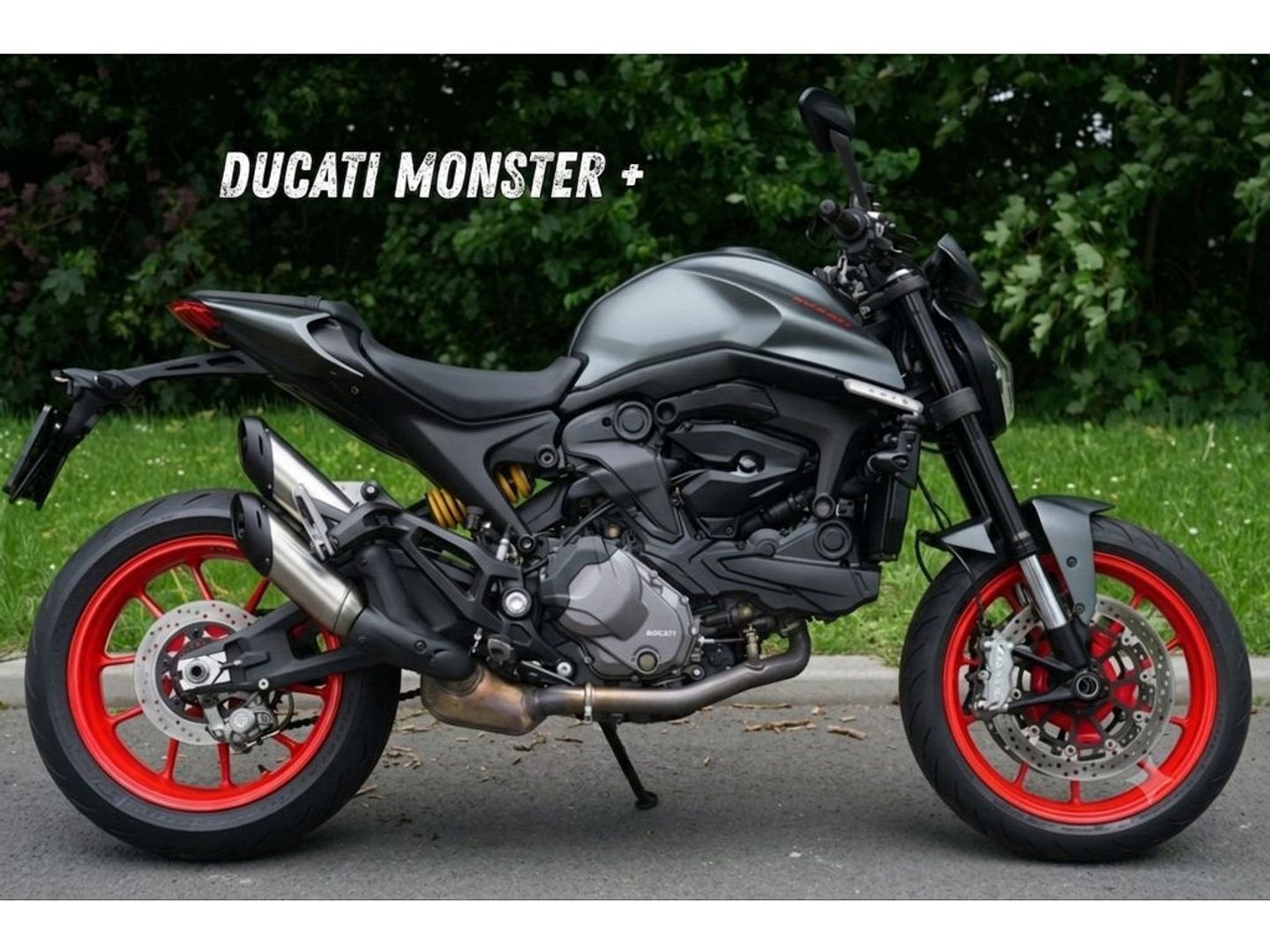 Ducati Monster + | Nieuwstaat !, DUCATI, 2 cilinders, Bedrijf, Onbekend