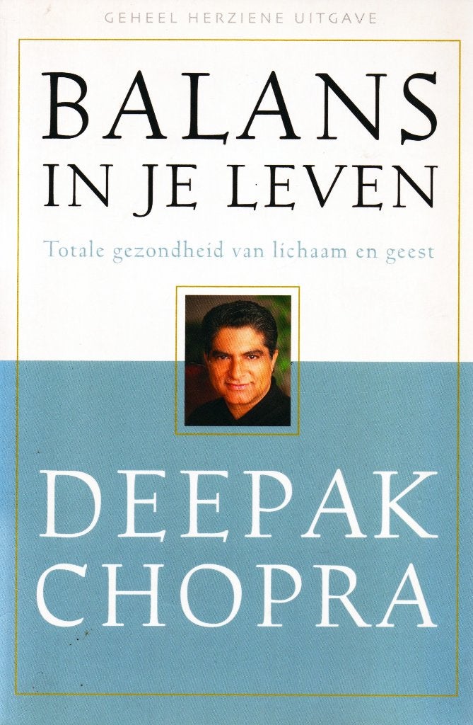 Balans in Je Leven - Deepak Chopra / 9789020244014, Boeken, Achtergrond en Informatie, Spiritualiteit algemeen, Ophalen of Verzenden
