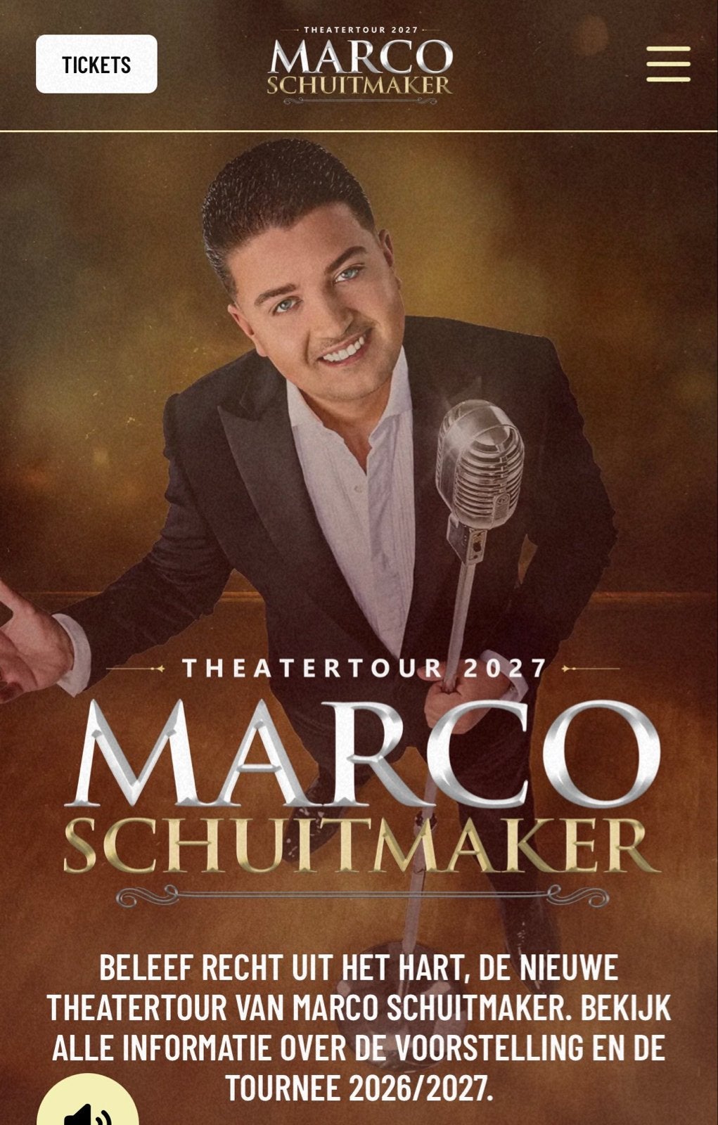 Marco Schuitmaker 3 tickets Parktheater Eindhoven, Tickets en Kaartjes, Drie personen of meer, Maart