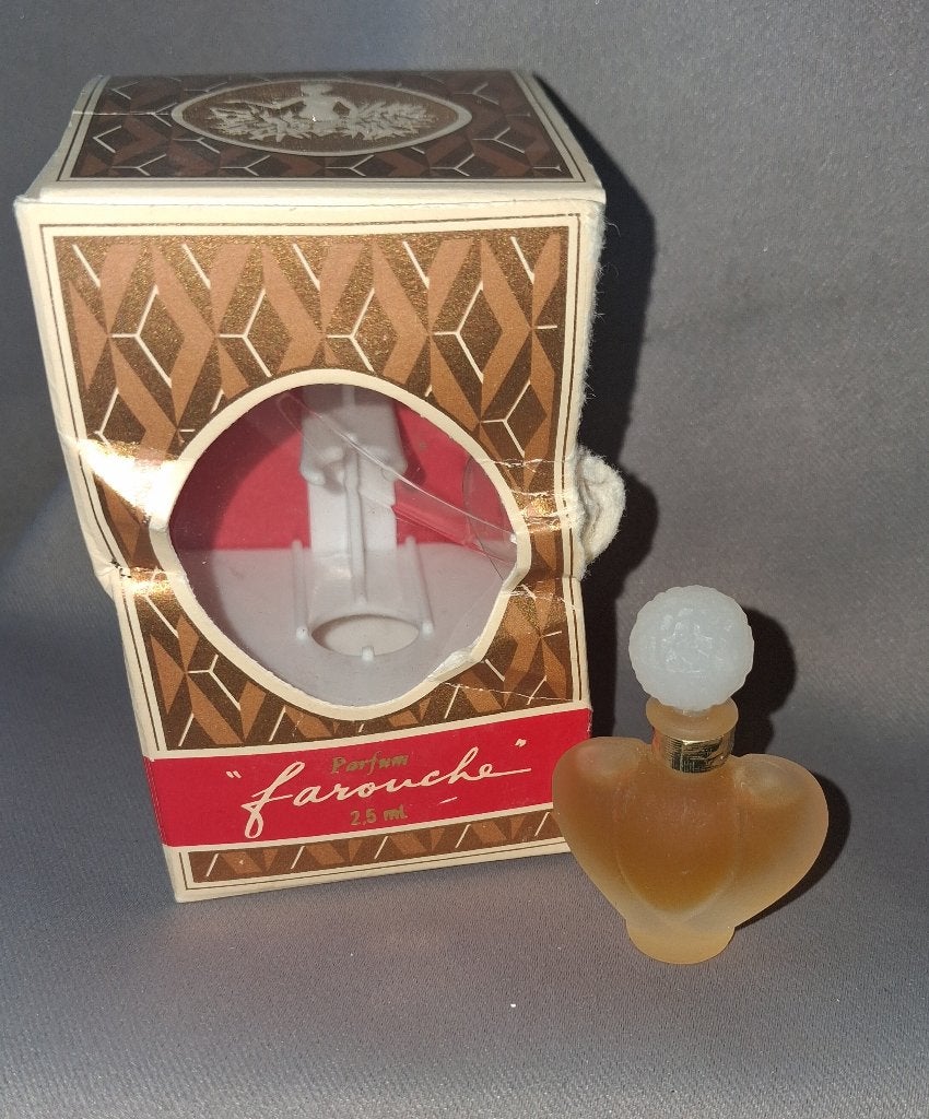 Parfum miniatuur - Nina ricci Farouche + doosje, Ophalen of Verzenden, Zo goed als nieuw, Miniatuur, Gevuld