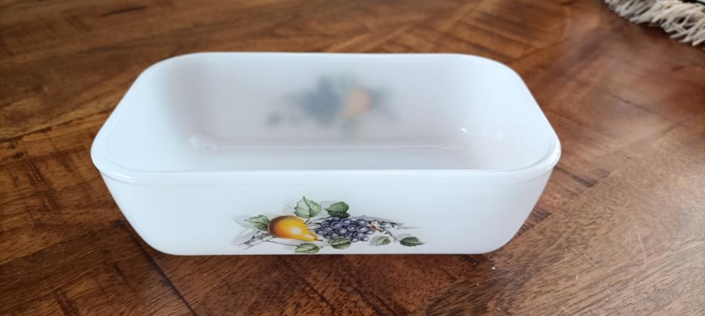 Vintage botervloot Arcopal Fruit de France, Antiek en Kunst, Ophalen of Verzenden