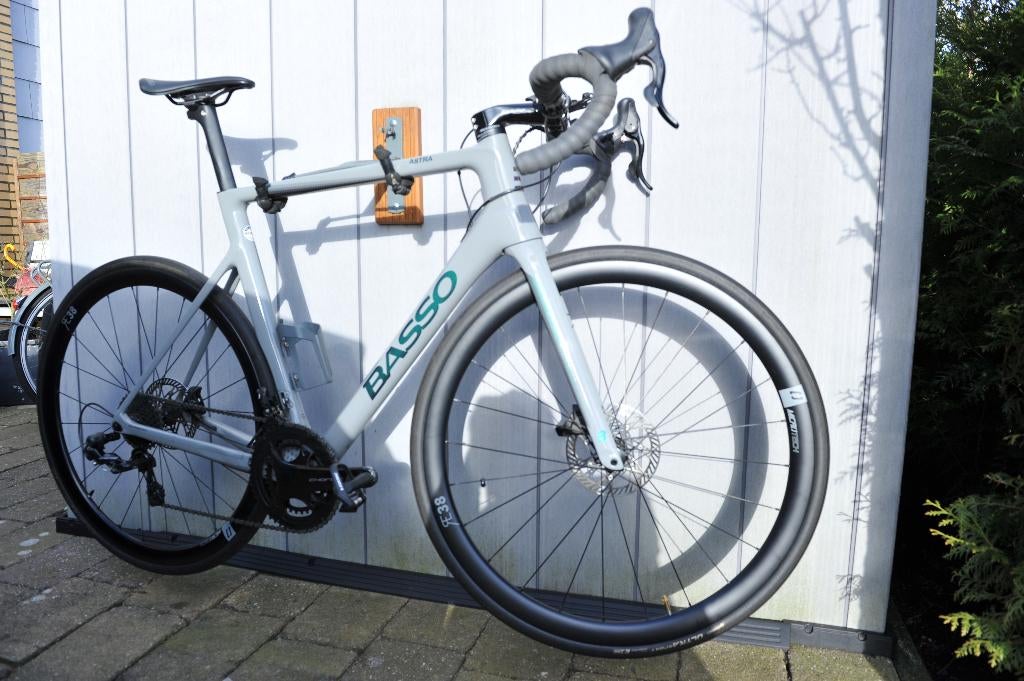 BASSO kleur grey, Italiaanse racefiets, Fietsen en Brommers, 28 inch, Zo goed als nieuw, 57 tot 61 cm, Meer dan 20 versnellingen