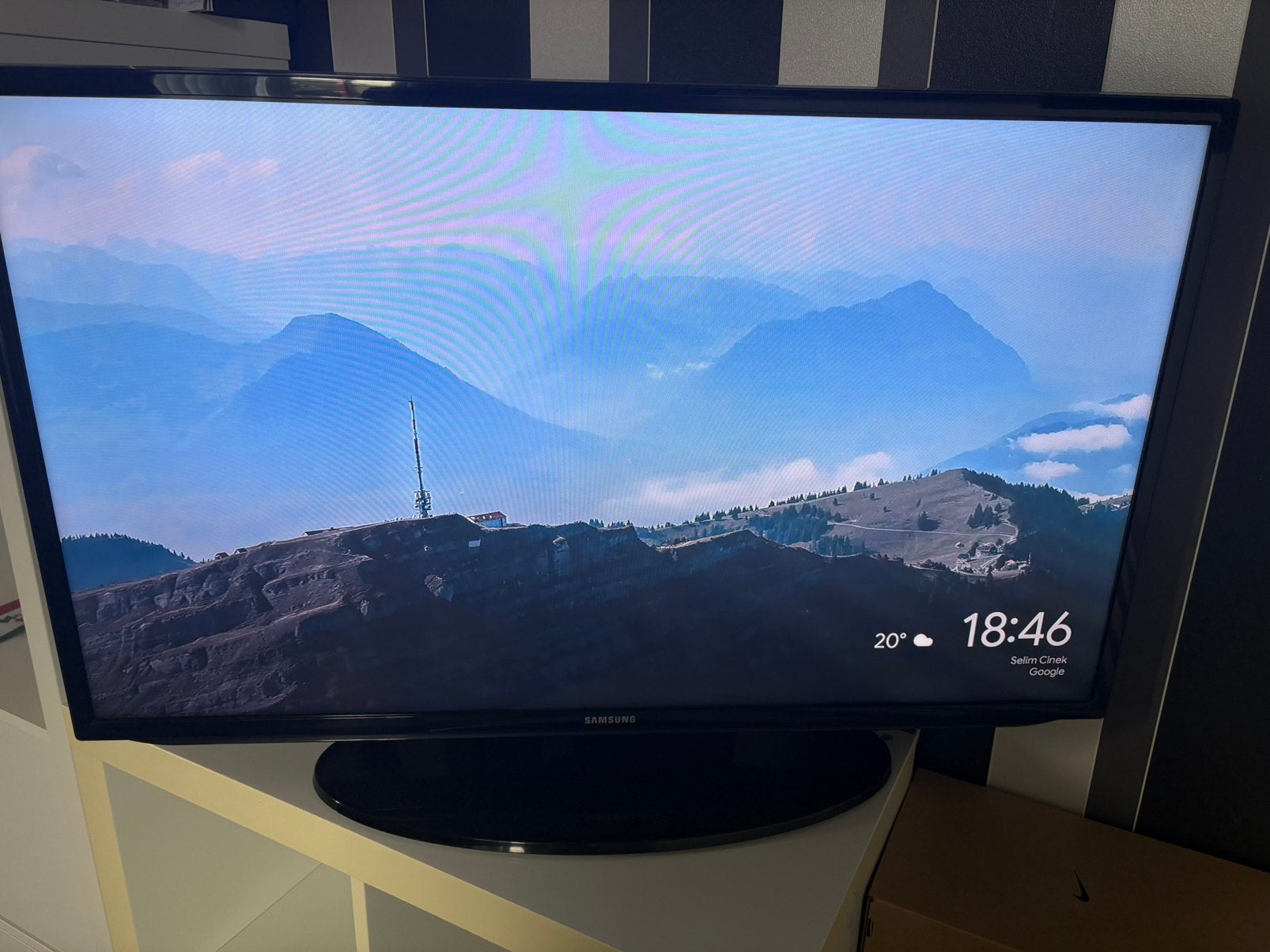 Samsung TV (40inch / 102cm), Ophalen, Gebruikt, 50 Hz, Samsung