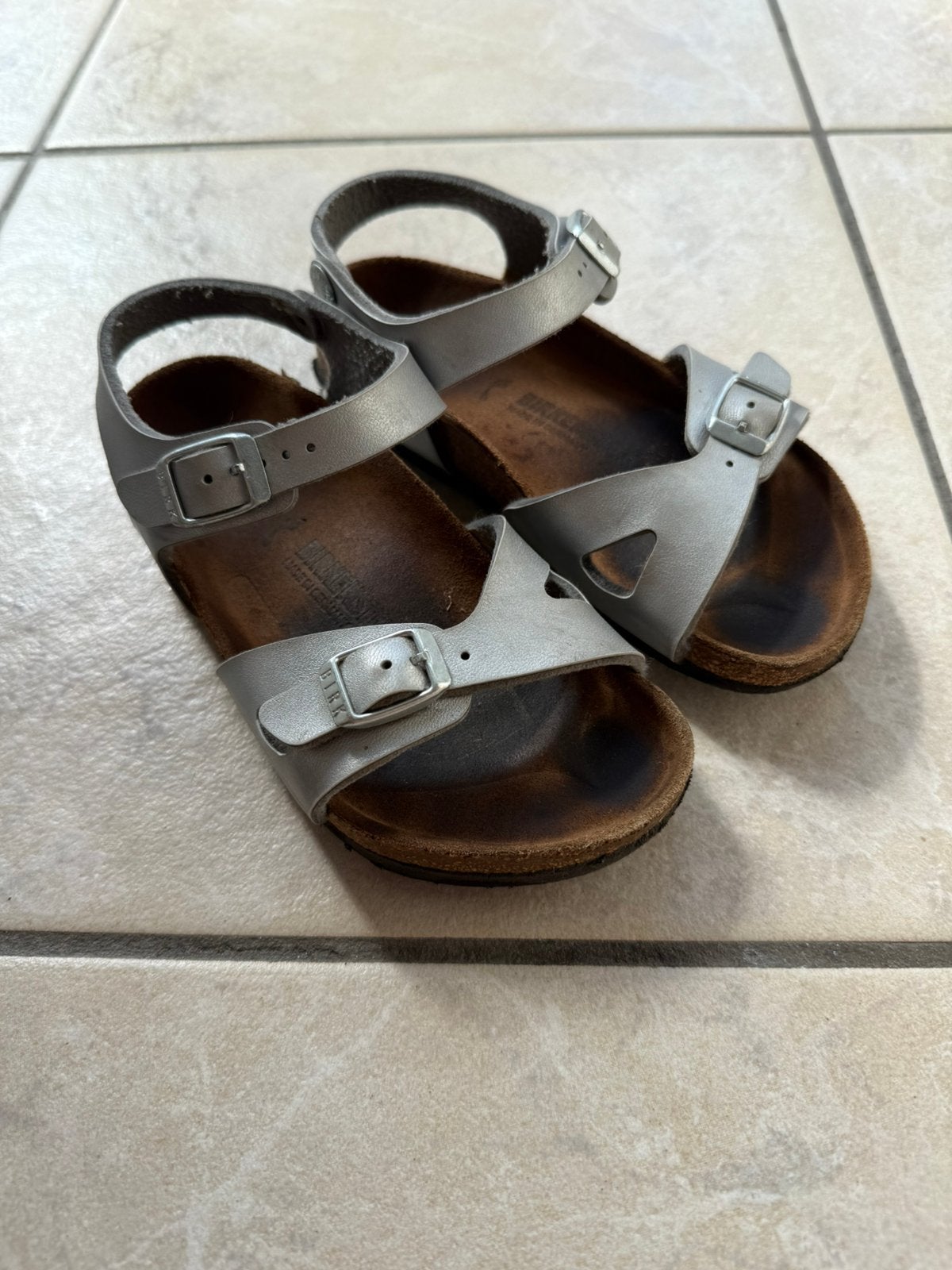 Birckenstock sandalen, Ophalen of Verzenden, Zo goed als nieuw, Meisje, Schoentjes