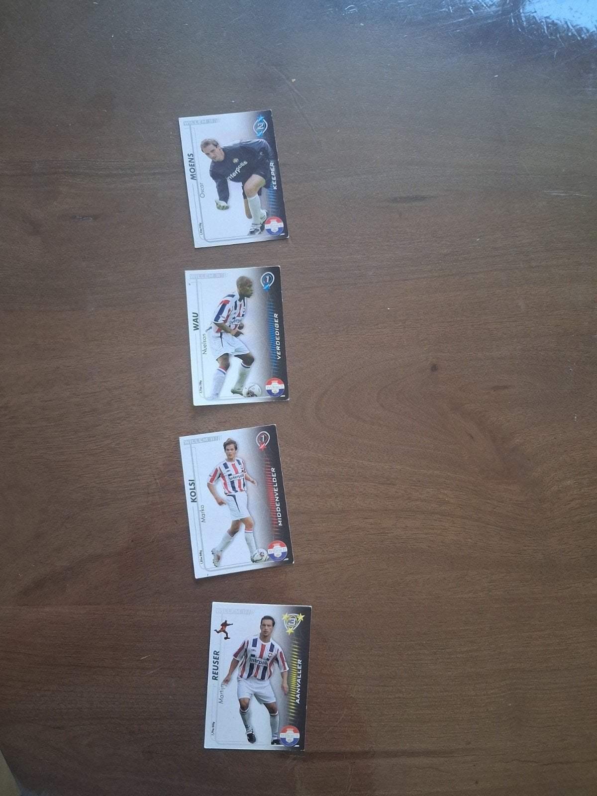 all stars trading card game Willem 2 Tilburg, Ophalen of Verzenden, Koffie of Thee, Zegels, Bonnen of Punten