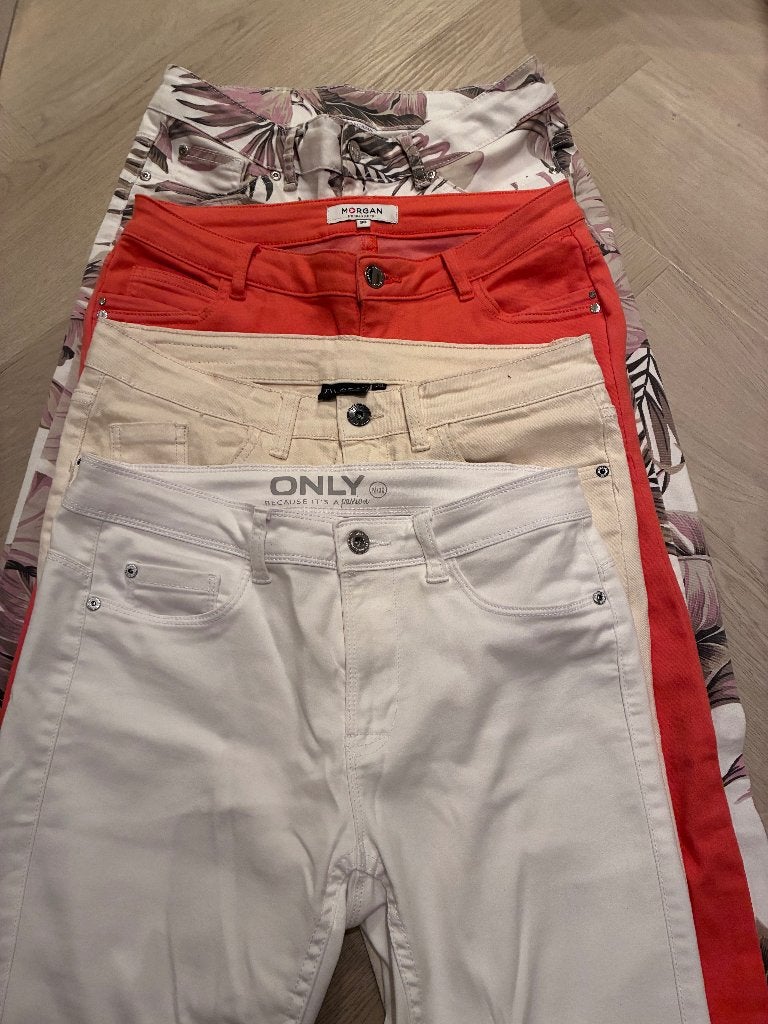 5 pockets broeken maat 38, Maat 38/40 (M), Overige kleuren, Ophalen of Verzenden, Zo goed als nieuw