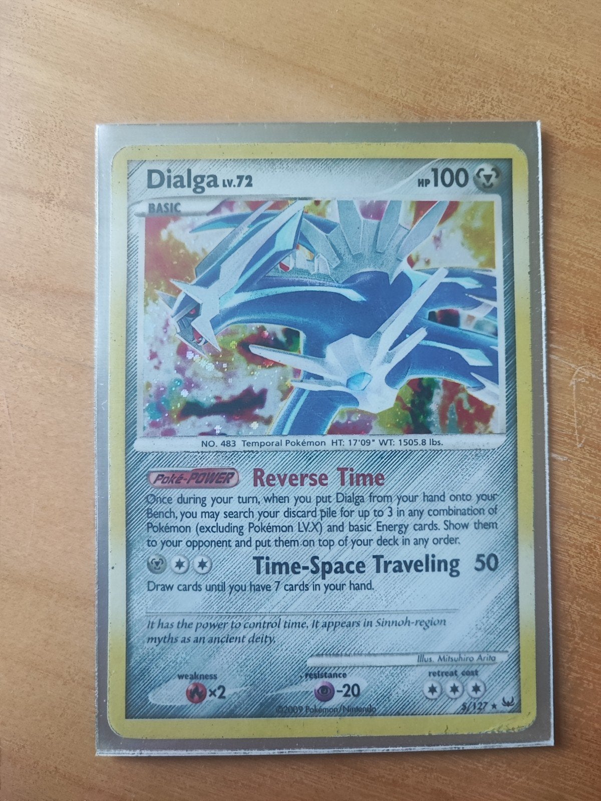 dialga lv. 72 holo 2009, Verzenden, Zo goed als nieuw