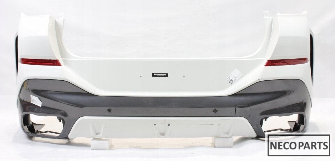BMW X5M G06 X6 M PAKET ACHTERBUMPER BUMPER KLEUR A300 O.A!!, Gebruikt, -, -, Ophalen of Verzenden