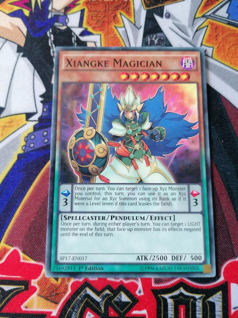 Xiangke Magician - Starfoil Rare SP17 - Yu-Gi-Oh, Ophalen of Verzenden, Zo goed als nieuw, Foil