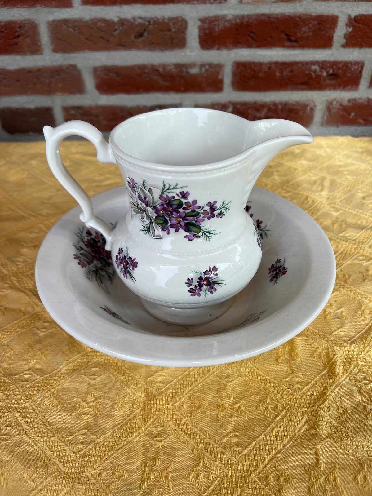 “Lord Nelson Pottery” porseleinen Lampetstel., Ophalen of Verzenden