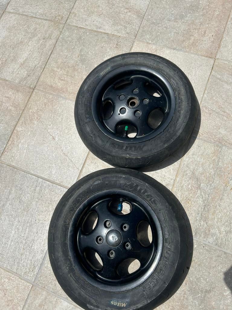 Piaggio zip sp H2o velgen set 2takt onderdelen 2t, Ophalen of Verzenden