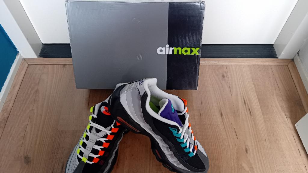 nike air max 95 greedy (what the air), Kleding | Heren, Schoenen, Nike air max, Overige kleuren, Nieuw, Ophalen of Verzenden