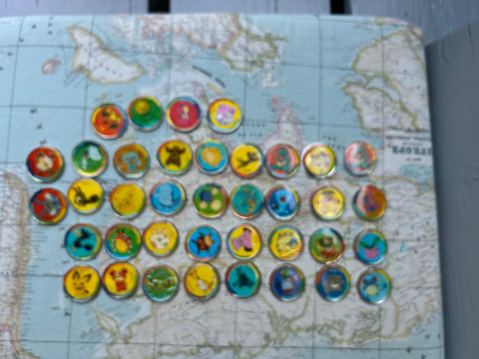 38 ijzeren supermarkt Pokemon munten, Verzamelen, Ophalen of Verzenden