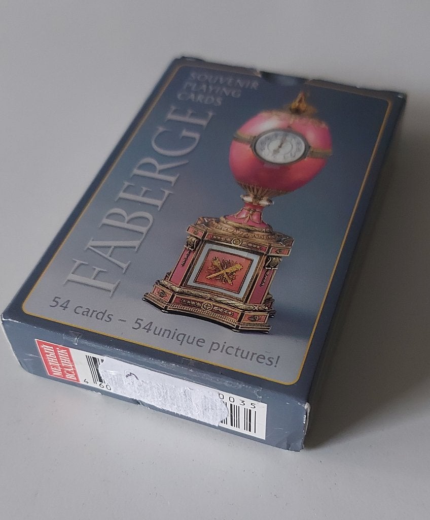 Faberge speelkaarten / jokers, Ophalen of Verzenden, Zo goed als nieuw, Speelkaart(en)