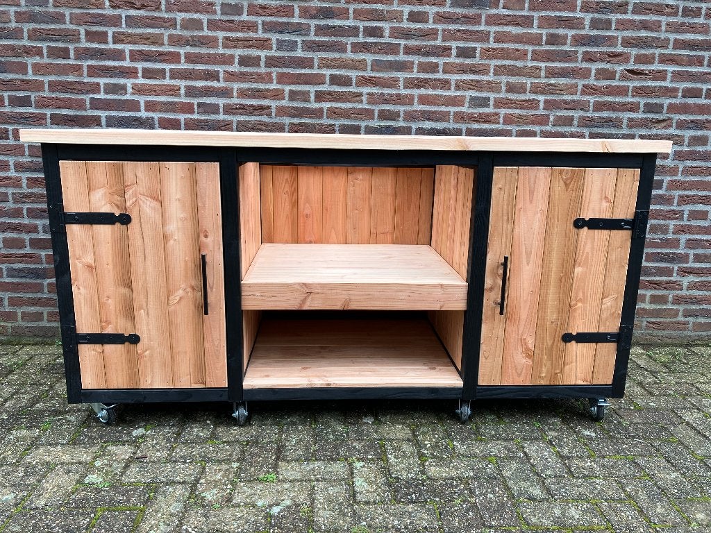douglas buitenkeukens, Ophalen, Houtskool, Nieuw, Het Sloophout Atelier