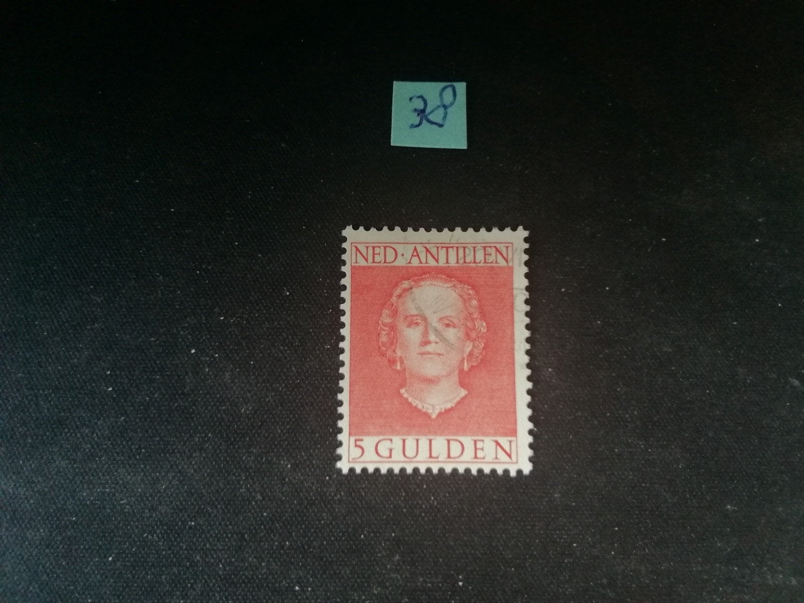 NED ANTILLEN KONINGIN JULIANA NR 232 GESTEMPELD, Postzegels en Munten, Postzegels | Nederlandse Antillen en Aruba, Ophalen of Verzenden