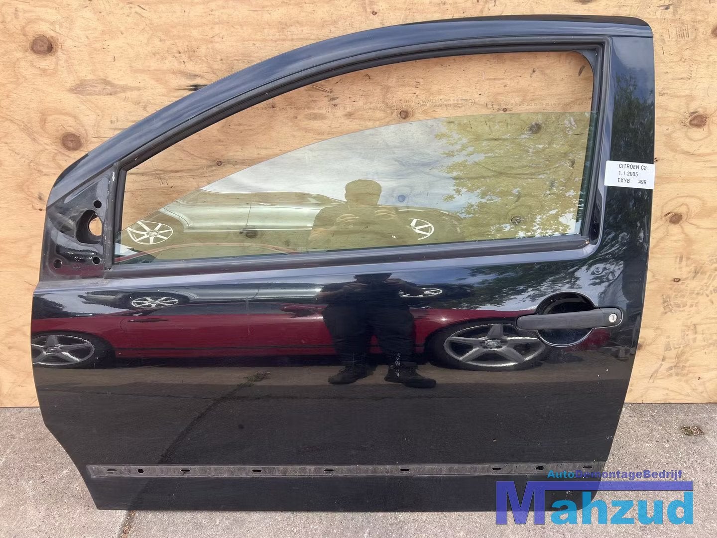 CITROEN C2 Zwart EXYB links deur 2002-2010, Auto-onderdelen, Gebruikt, Citroën, Ophalen of Verzenden, Taurusavenue 1
2132 LS  Hoofddorp, NL