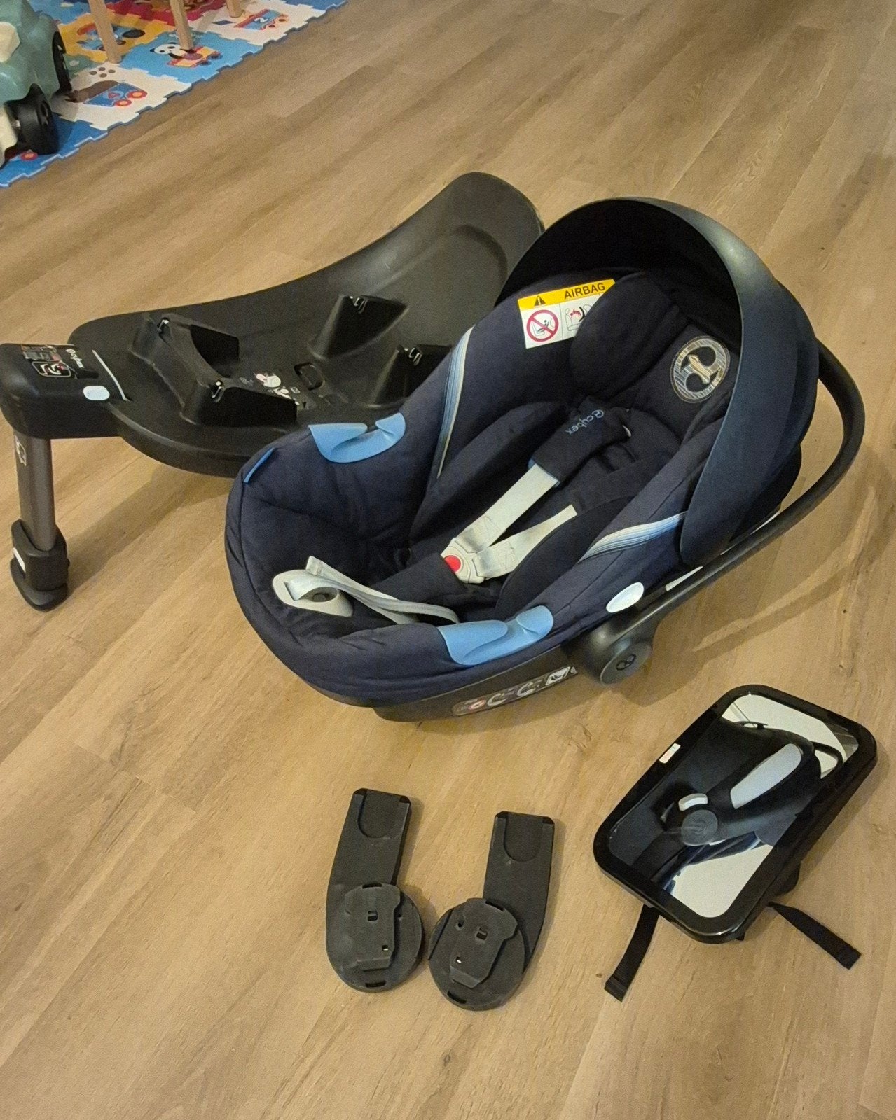Cybex Aton M i-Size autostoeltje met Base M en adapters, Ophalen of Verzenden