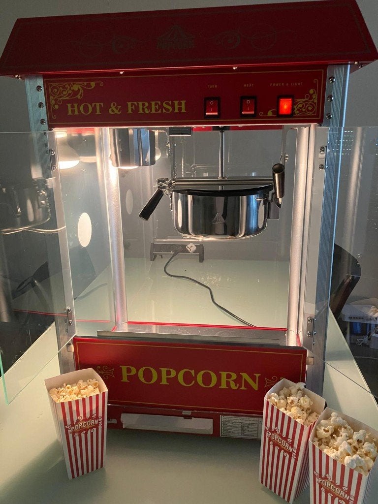 Popcornmachine Huren? De Geur van Feest!, Ophalen of Verzenden, Nieuw, Overige