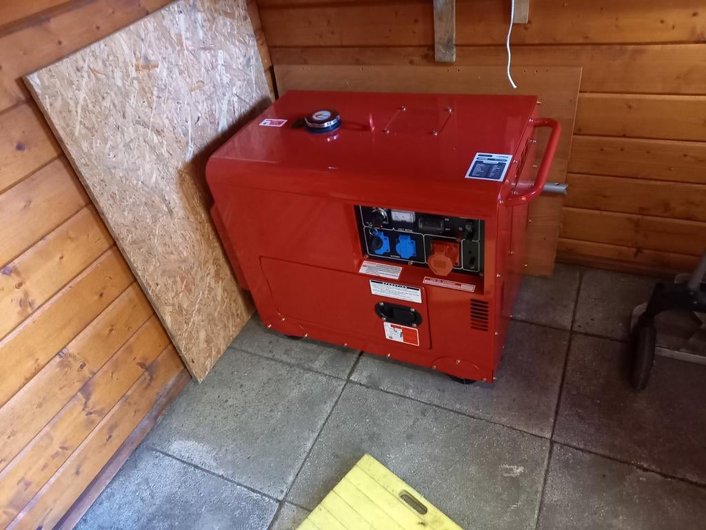 Aggregaat diesel nieuw, Ophalen, Dieselolie, Geluidgedempt, Nieuw