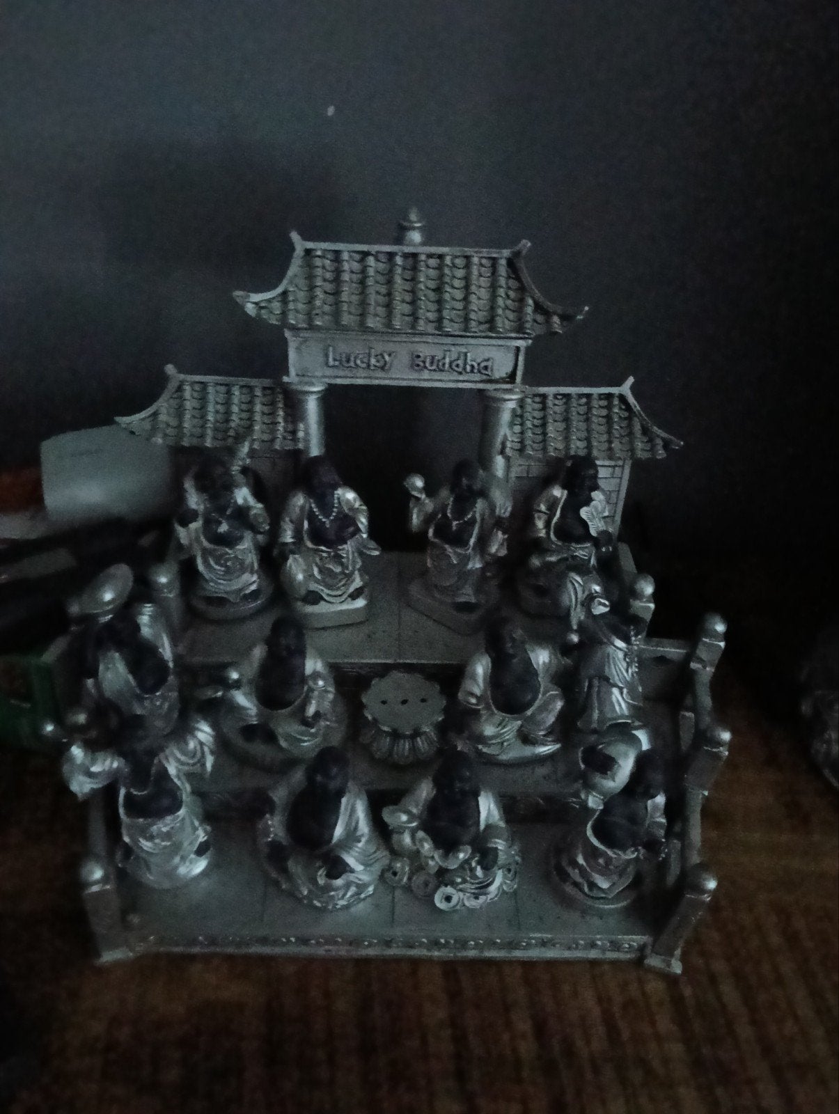 Lucky Boeddha Tempel met 12 Boeddha beeldjes, Ophalen