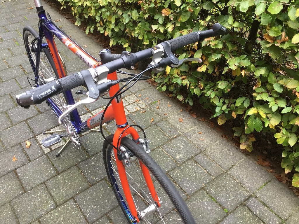 Allroadfiets, Gebruikt, Velgrem, Versnellingen, 57 tot 61 cm