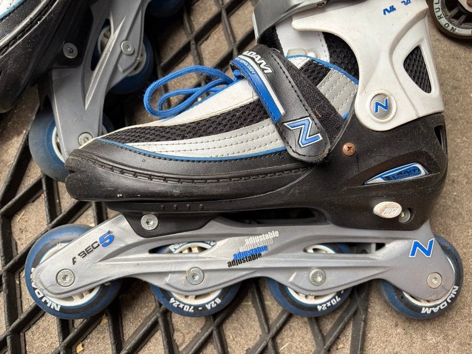 Verstelbare Skeelers Maat 38-41 met Bescherming, Kinderen, Inline skates 4 wielen, Ophalen, Overige merken