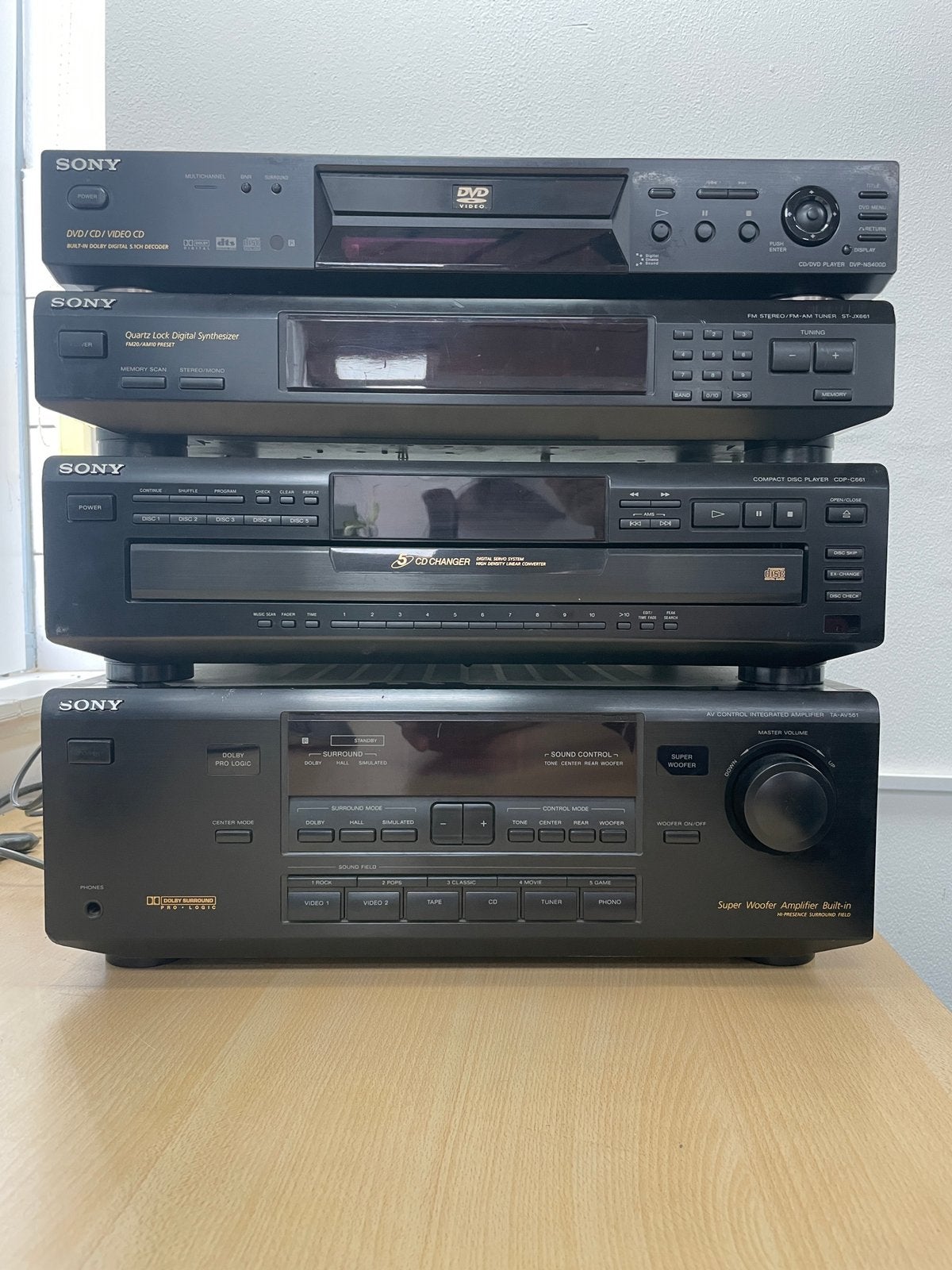 Sony stereo componenten, Ophalen, Gebruikt, Losse componenten, Nvt