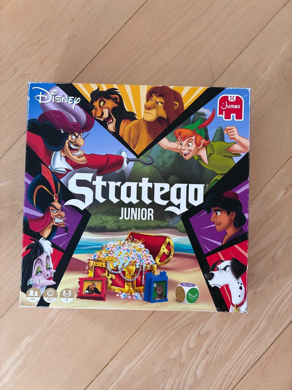 Stratego Junior Disney Editie - Zo goed als nieuw!, Hobby en Vrije tijd, Gezelschapsspellen | Bordspellen, Een of twee spelers