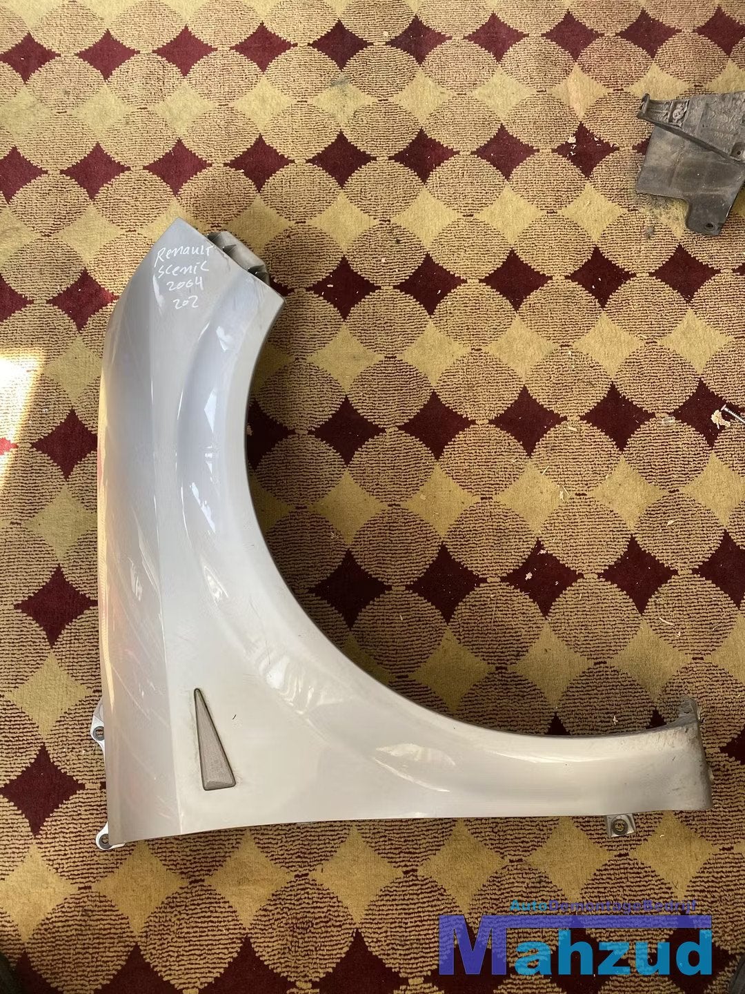Renault scenic 2 rechter voor scherm zijscherm grijs zilver, Renault Group, Gebruikt, Contact.group@renault.com, Ophalen of Verzenden