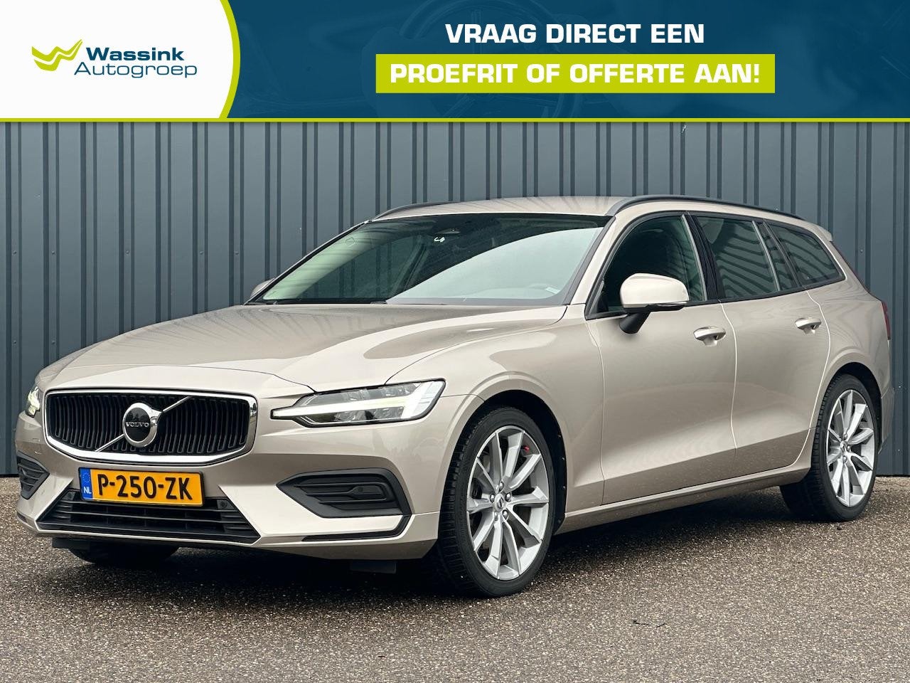 Volvo V60 2.0 B3 Essential | Elektr. Trekhaak 1800KG | 19"LM, Stof, Euro 6, 4 cilinders, 1969 cc