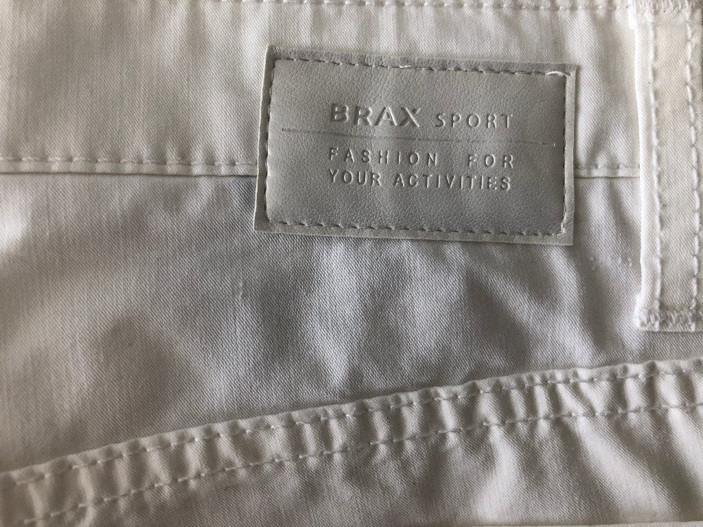 Brax Sport Carola Witte Broek - Maat 38/40 (M), Maat 38/40 (M), Wit, Nieuw, Ophalen of Verzenden