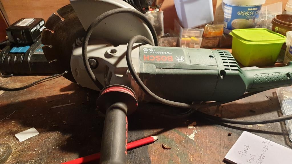 Haakse slijper, Ophalen of Verzenden, 1000 watt of meer, Haakse handslijpmachine
