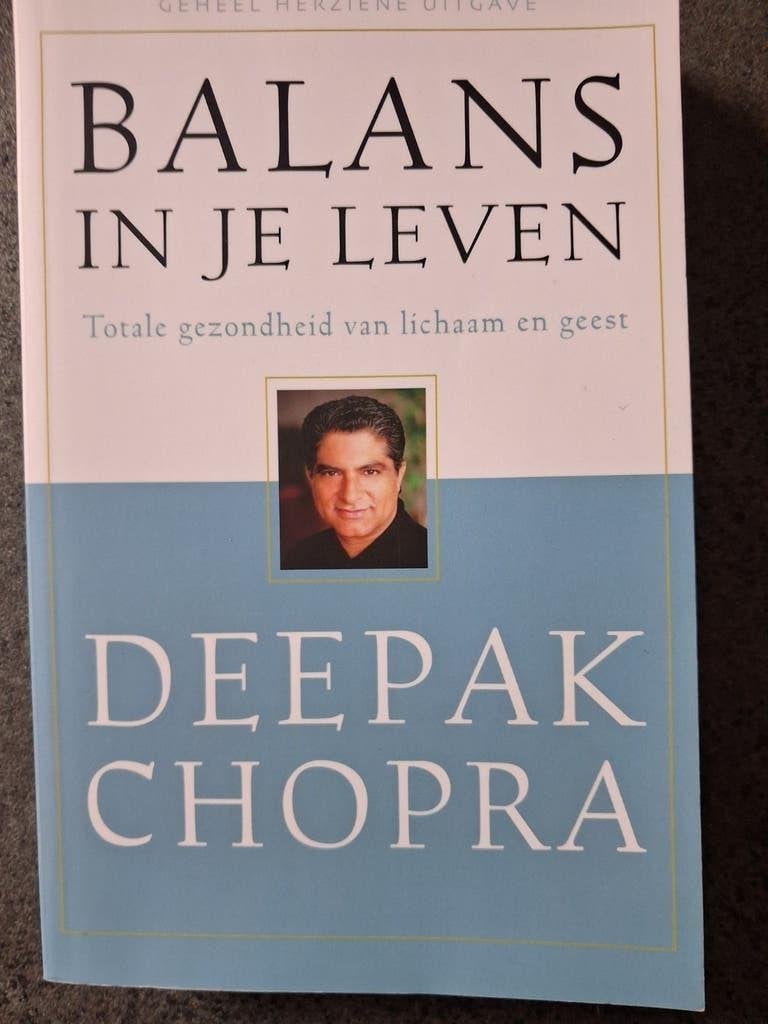 Deepak Chopra - Balans in je leven, Boeken, Nieuw, Ophalen of Verzenden, Natuurwetenschap, Deepak Chopra