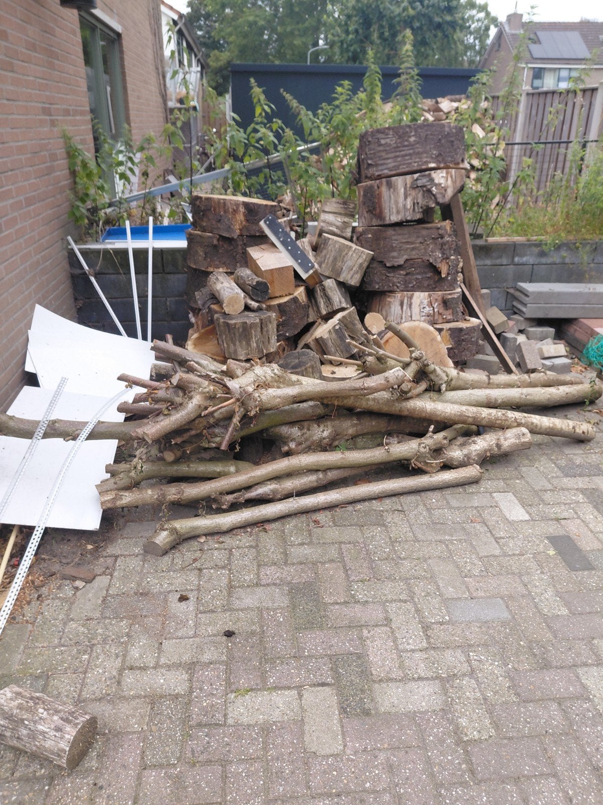 te koop haard hout 4 jaar gedroogd 2 m3, Minder dan 3 m³, Ophalen