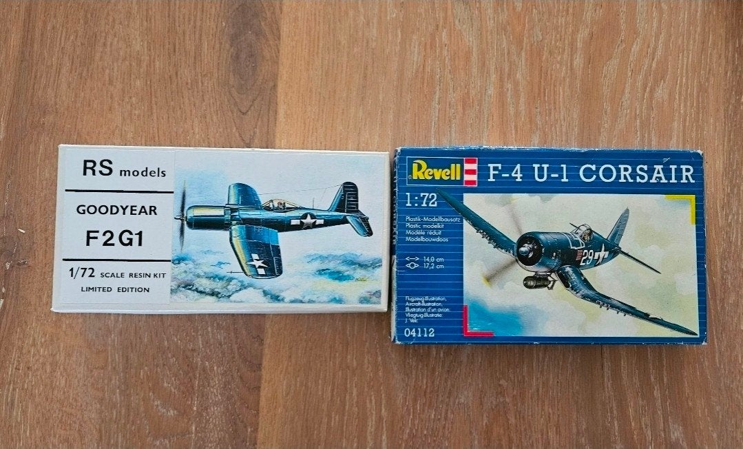 Goodyear F2G1 Super Corsair, Ophalen of Verzenden, Groter dan 1:72, Overige merken
