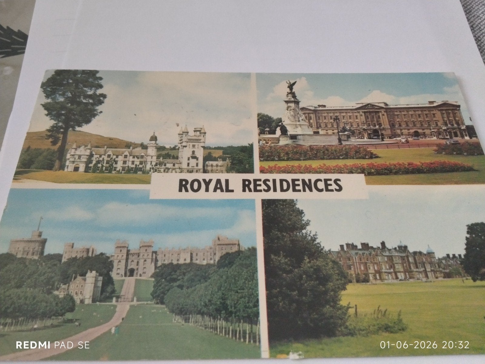 Ansichtkaart: Koninklijke Residenties Engeland (1975, Ophalen of Verzenden, 1960 tot 1980, Engeland