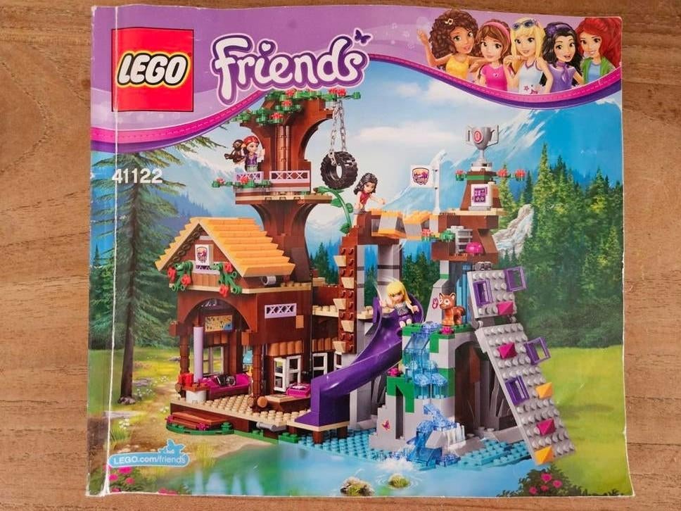 Lego Friends 41122 Boomhut met instructies, Ophalen of Verzenden, Gebruikt