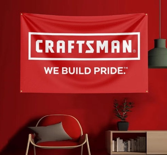 Grote vlaggen Craftsman (150x90cm), Ophalen of Verzenden, Nieuw