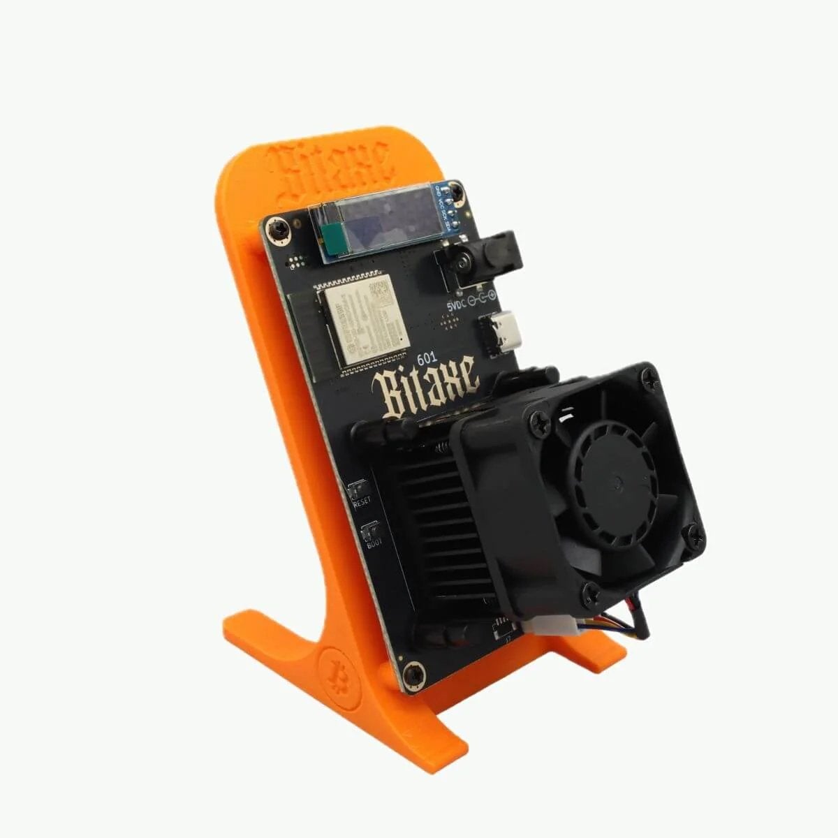 Bitaxe 601 Bitcoin Miner met Koeler en Voeding, Computers en Software, Ophalen of Verzenden, Zo goed als nieuw