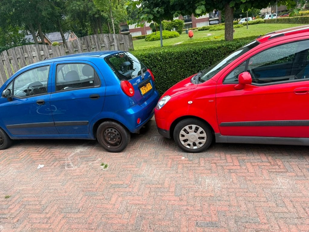 Twee Chevrolet Matiz 0.8/1.0L 400 euro, Auto's, Voorwielaandrijving, Euro 5, Stof, 600 kg