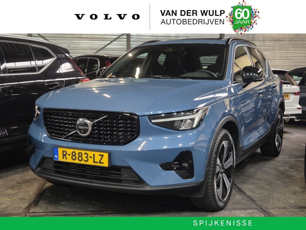 Volvo XC40 T5 262PK [Plug-in] Ultimate Dark | Harman/Kardon, Auto's, Automaat, 1712 kg, Blauw, 24 maanden