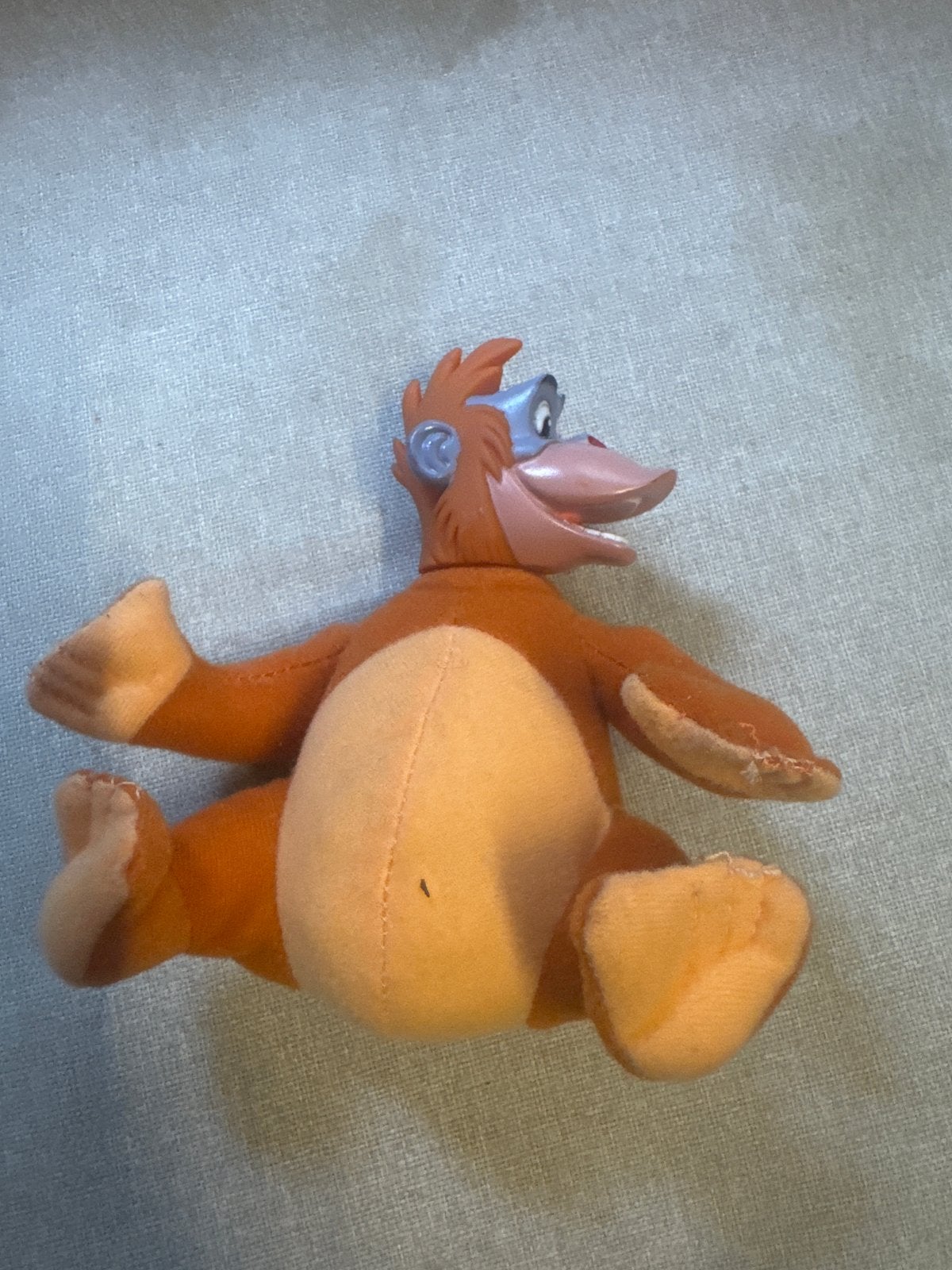 King Louie Knuffel - The Lion King Disney, Kinderen en Baby's, Speelgoed | Knuffels en Pluche, Oranje, Disney, Ophalen of Verzenden